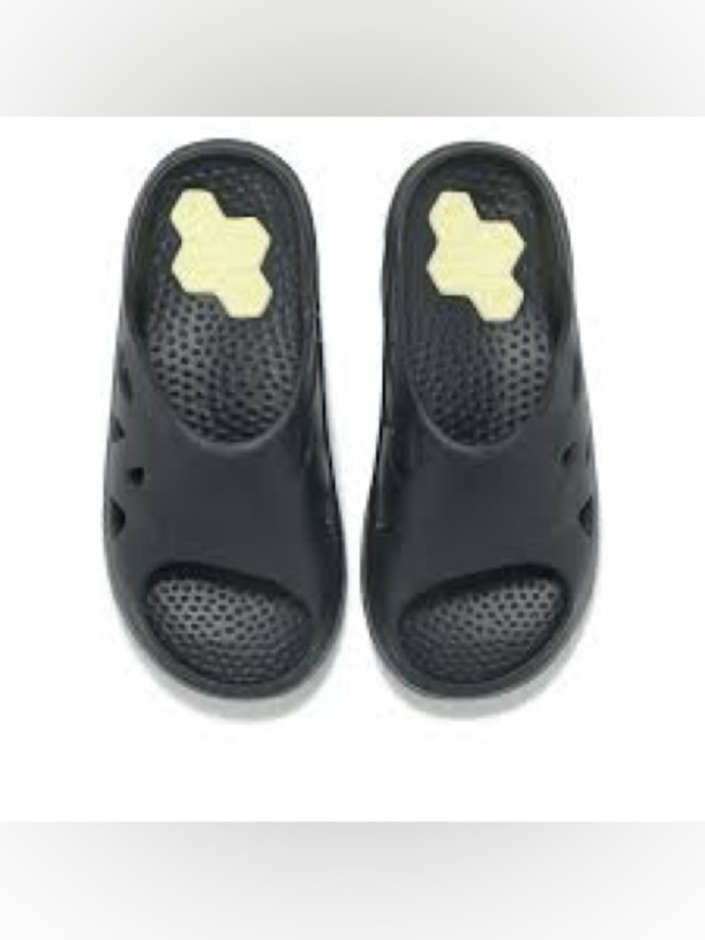 New Balance NIB Fresh Foam RCVRY Super Comfy Black Neutral Women's Slide Sandals